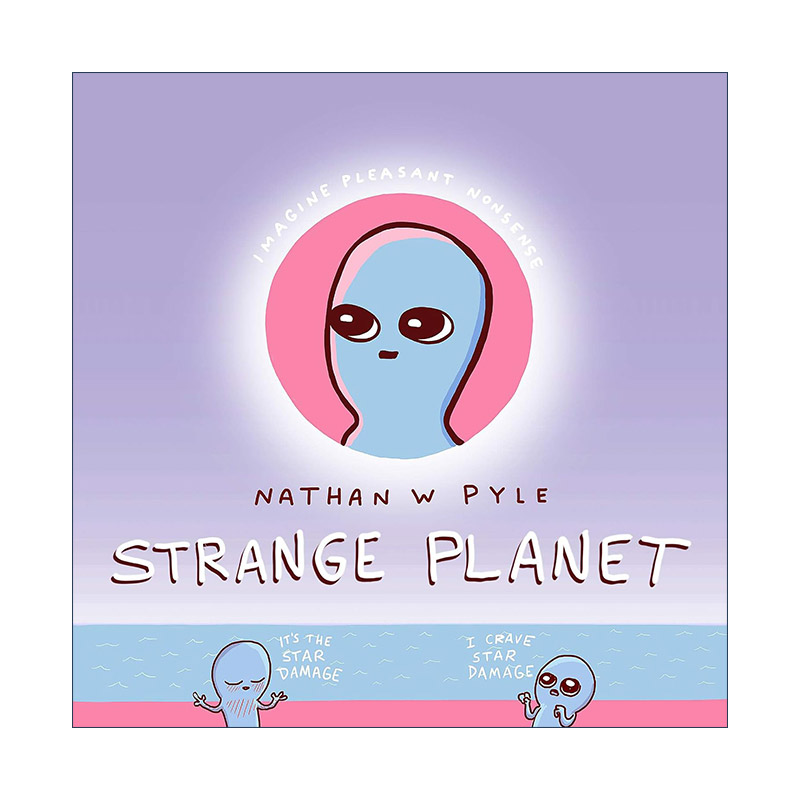 英文原版 Strange Planet 奇异星球1 人气治愈幽默漫画精装 英文版 进口英语原版书籍