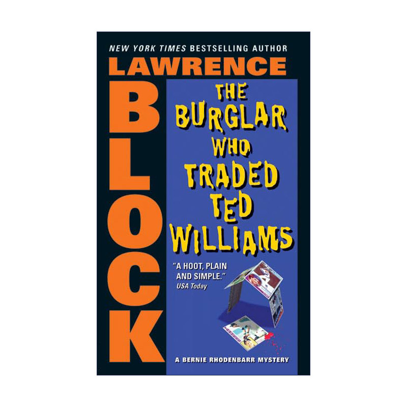 英文原版 The Burglar Who Traded Ted Williams 把泰德威廉斯交易掉的贼 雅贼柏尼系列 英文版 进口英语原版书籍