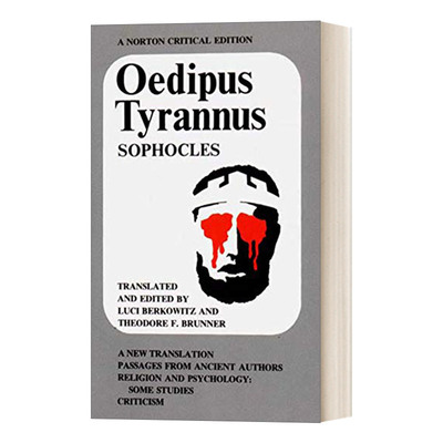 英文原版 Oedipus Tyrannus 俄狄浦斯王 诺顿文学解读系列 Norton Critical Edition 英文版 进口英语原版书籍