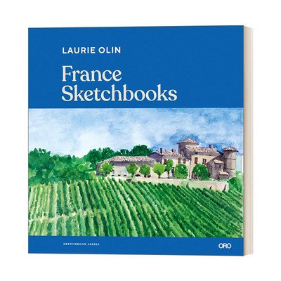 英文原版 France Sketchbooks The Travel Sketchbooks 法国写生簿 艺术家和设计 精装 英文版 进口英语原版书籍