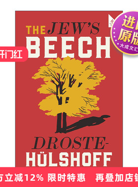 英文原版 The Jew's Beech 犹太人毛榉树 德罗斯特·许尔斯霍夫中篇小说 Alma经典文学 英文版 进口英语原版书籍