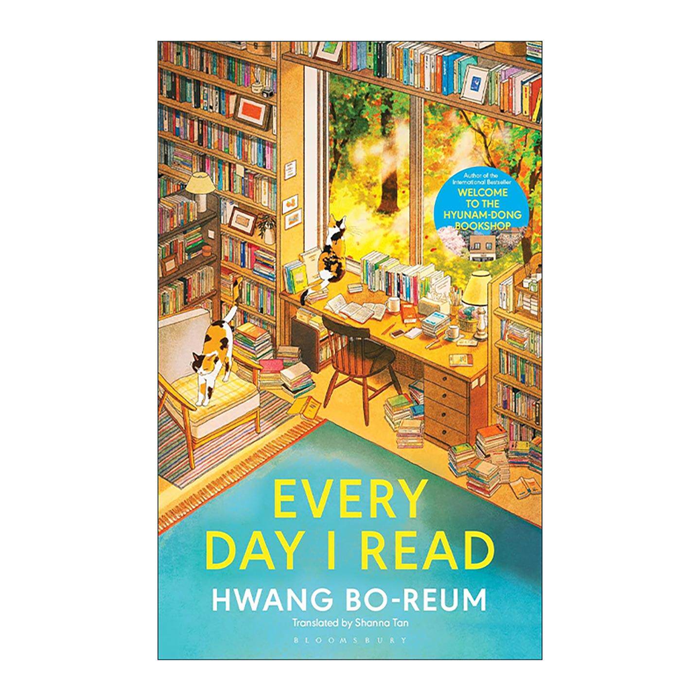 英文原版 Every Day I Read 日日读书 53种亲近书籍的方式 精装 韩国作家黄宝凛阅读随笔集 欢迎光临休南洞书店作者 英文版