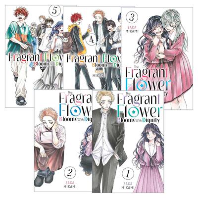 英文原版 The Fragrant Flower Blooms With Dignity 花薰凛然系列1-5册 同名动漫漫画 英文版 进口英语原版书籍