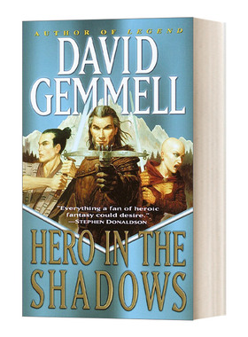 英文原版小说 Hero in the Shadows Drenai Saga Series 09 德莱尼传奇系列9 影子英雄 奇幻动作冒险小说 英文版 进口英语原版书籍