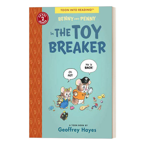 英文原版 Benny and Penny in the Toy Breaker 本尼和佩妮系列 玩具终结者 儿童英语漫画绘本 第2级 英文版 进口英语原版书籍