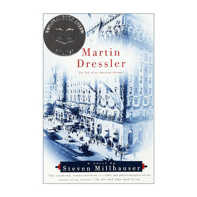 英文原版 Martin Dressler Vintage Contemporaries 马丁·德雷斯勒一个美国梦想家的故事普利策奖 英文版 进口英语原版书籍