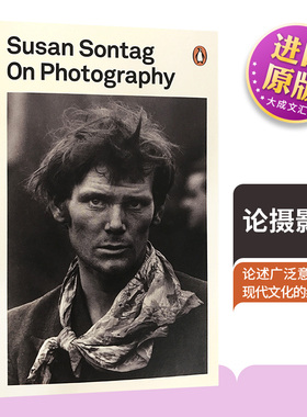 On Photography Susan Sontag 英文原版摄影入门文集 论摄影 苏珊桑塔格 英文版进口英语书籍 可搭Seeing观看之道