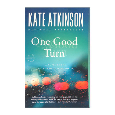 英文原版 One Good Turn 善意恶行 杰克逊·布罗迪之谜系列 凯特·阿特金森 英文版 进口英语原版书籍