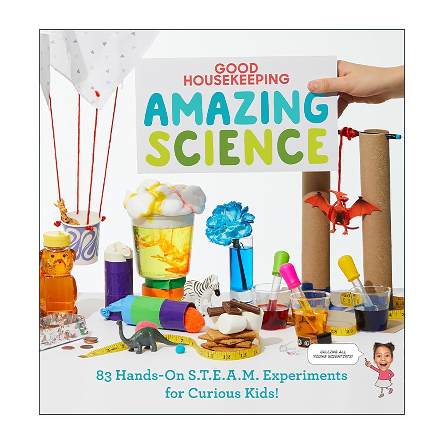 英文原版 Good Housekeeping Amazing Science 神奇的科学 83个适合好奇孩子的动手STEAM实验 儿童科普百科 精装 进口英语原版书籍