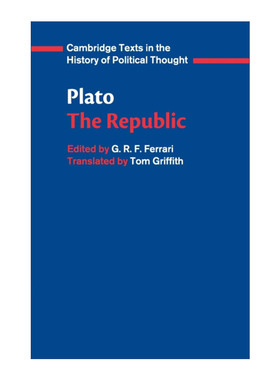 英文原版 Plato: 'The Republic' 柏拉图 理想国 剑桥政治思想史文本系列 英文版 进口英语原版书籍