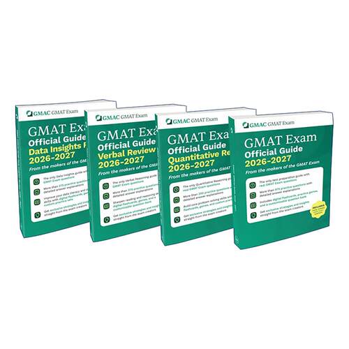 英文原版 GMAT Official Guide 2026-2027 Bundle 企业管理研究生考试指南4本套 含综合 文本逻辑推理 定量推理 数据洞察