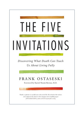 英文原版 The Five Invitations 五次邀请 死亡教会我们如何充实地生活 临终关怀 英文版 进口英语原版书籍