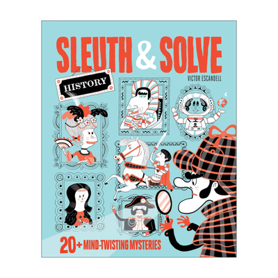 英文原版 Sleuth & Solve History 侦探解密 历史篇 20个令人费解的迷题  精装 英文版 进口英语原版书籍