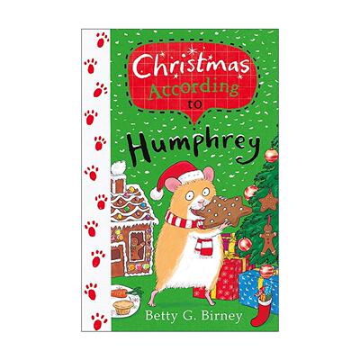 英文原版 Christmas According to Humphrey 仓鼠汉弗莱 汉弗莱的圣诞 儿童章节书 校园故事 幽默动物小说 进口英语原版书籍