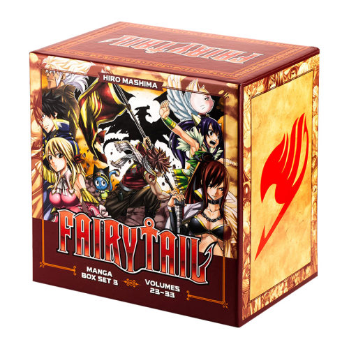 Fairy Tail Manga Box Set 3 英文原版 妖精的尾巴23至33集套装 Hiro Mashima