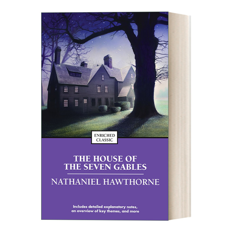 英文原版小说 The House of the Seven Gables 带七个尖角阁的房子 纳撒尼尔 霍桑 Enriched Classics系列 英文版 进口英语原版书