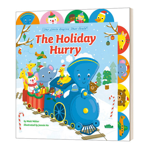 英文原版 The Holiday Hurry The Little Engine That Could 小火车头做到了 圣诞节主题 英文版 进口英语原版书籍儿童图书