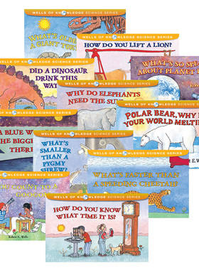 英文原版 儿童英语绘本 妙想科学系列11册套装 Wells of Knowledge Science Series 英文版 科学知识图画故事书