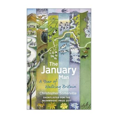 英文原版 The January Man 英伦漫步 英国四季徒步纪行 Christopher Somerville 英文版 进口英语原版书籍