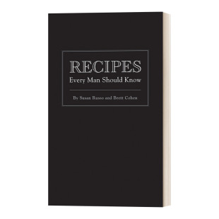 英文原版 Recipes Every Man Should Know 每个男人都应该知道的食谱 Susan Russo 精装 英文版 进口英语原版书籍