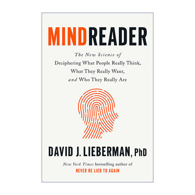 英文原版 Mindreader 读心者 解读人们真正所想及所愿 David J. Lieberman 精装 英文版 进口英语原版书籍