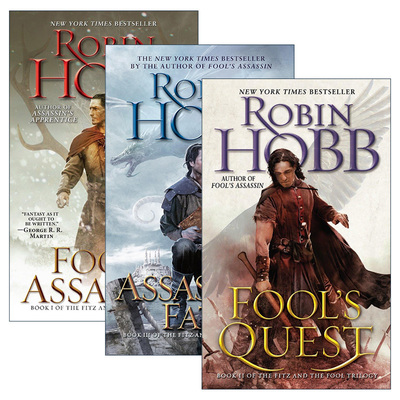 英文原版 Fitz and the Fool trilogy蜚滋与弄臣三部曲简装系列 套装3册 奇幻小说 英文版 进口英语原版书籍