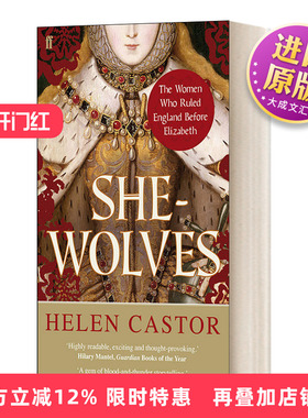英文原版 She-Wolves 母狼 英格兰早期王后 英文版 进口英语原版书籍