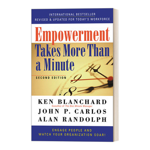 英文原版 Empowerment Takes More Than a Minute 授权不止一分钟 释放员工的力量 领导学 企业管理 Ken Blanchard 进口英语书籍