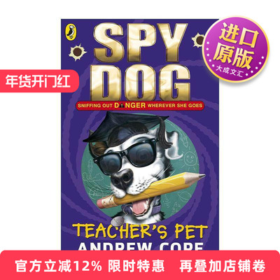 英文原版 Spy Dog Teacher's Pet 狗狗特工7 Andrew Cope畅销动物冒险小说 英文版 进口英语原版书籍