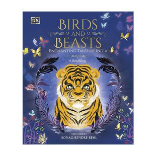 Beasts 书籍 进口英语原版 印度民间故事和传说 Birds and DK儿童精装 Tales Enchanting 英文版 英文原版 读物 India