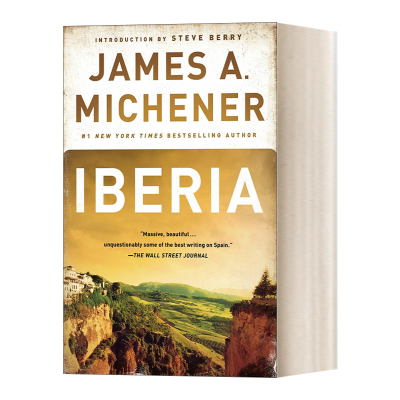 英文原版 Iberia 伊比利亚 旅游传记 普利策奖得主James A. Michener 英文版 进口英语原版书籍