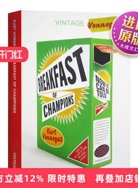 英文原版小说 Breakfast Of Champions 冠军的早餐 英文版 进口英语原版书籍