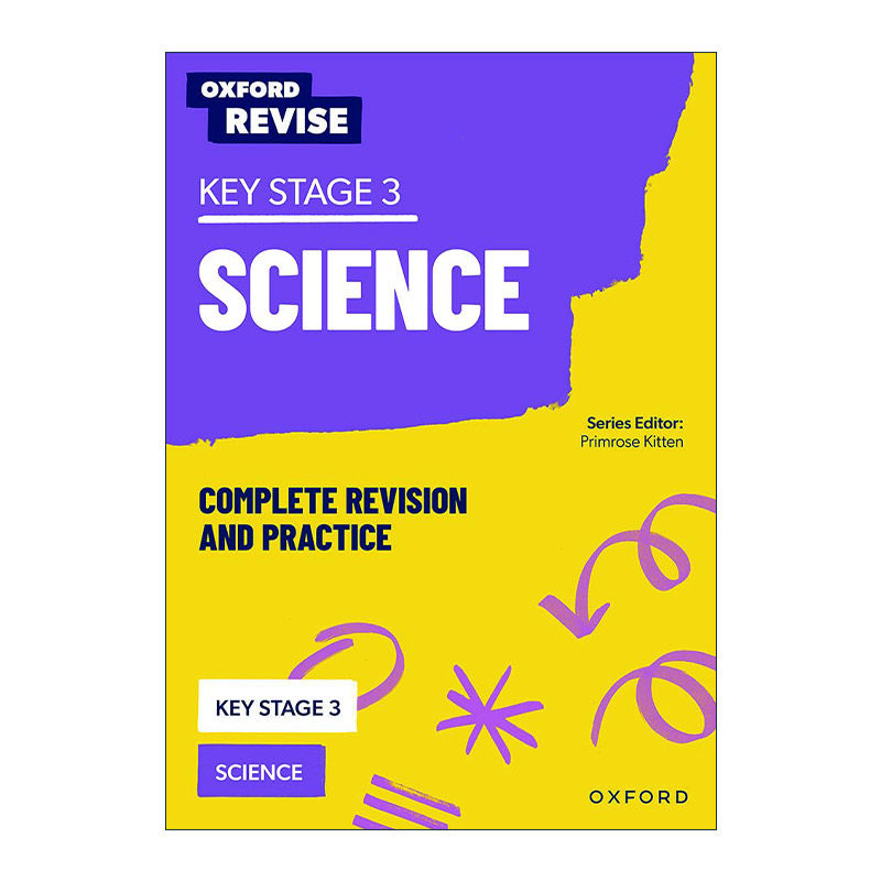 英文原版 Oxford Revise KS3 Science Revision and Practice 牛津初中KS3科学复习与练习 英文版 进口英语原版书籍