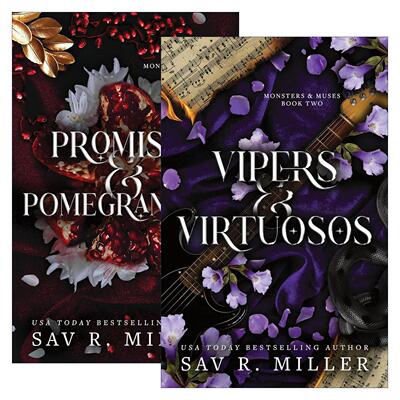 英文原版 Monsters & Muses 怪物与缪斯系列1-2册 国际流行浪漫小说 Sav R. Miller 英文版 进口英语原版书籍