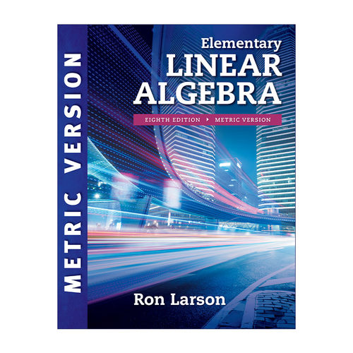 英文原版 Elementary Linear Algebra 初级线性代数 国际公制版 第8版 英文版 进口英语原版书籍