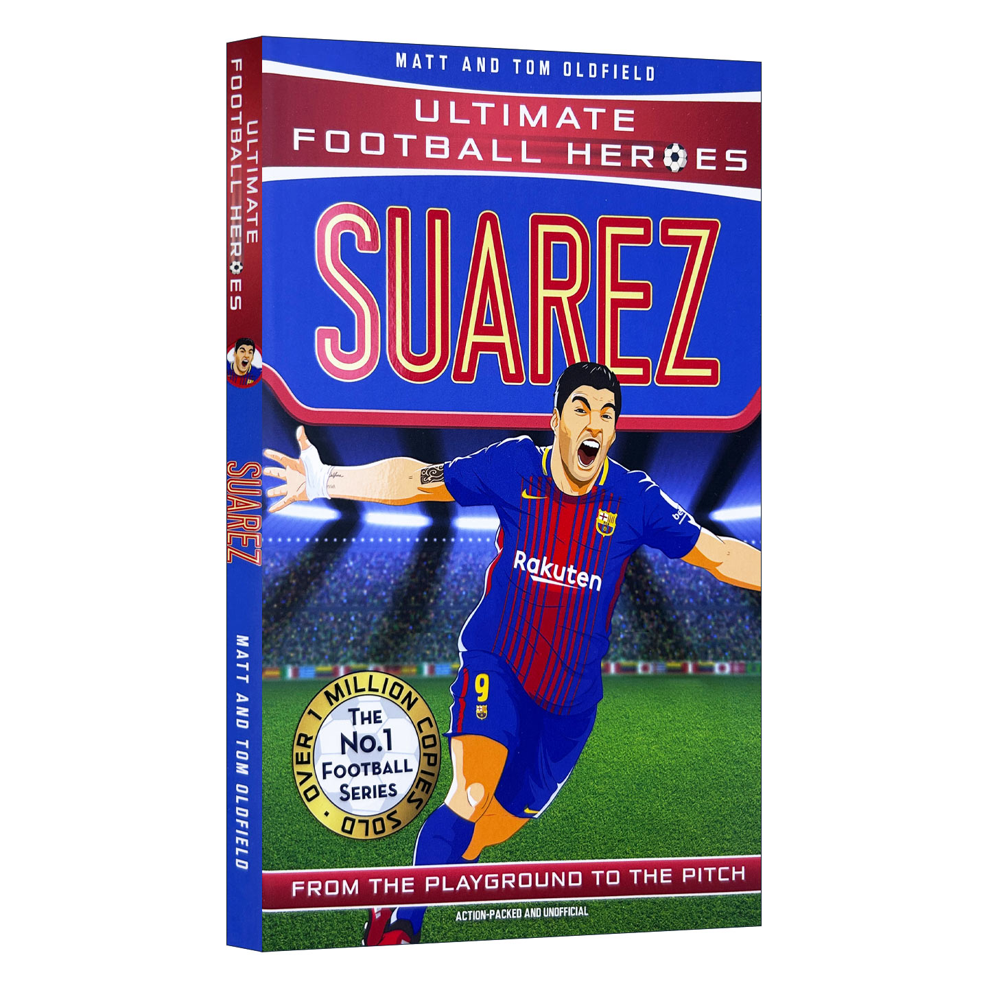 英文原版 Suarez Classic Football Heroes 经典足球明星人物传记 苏亚雷斯 英文版儿童图书