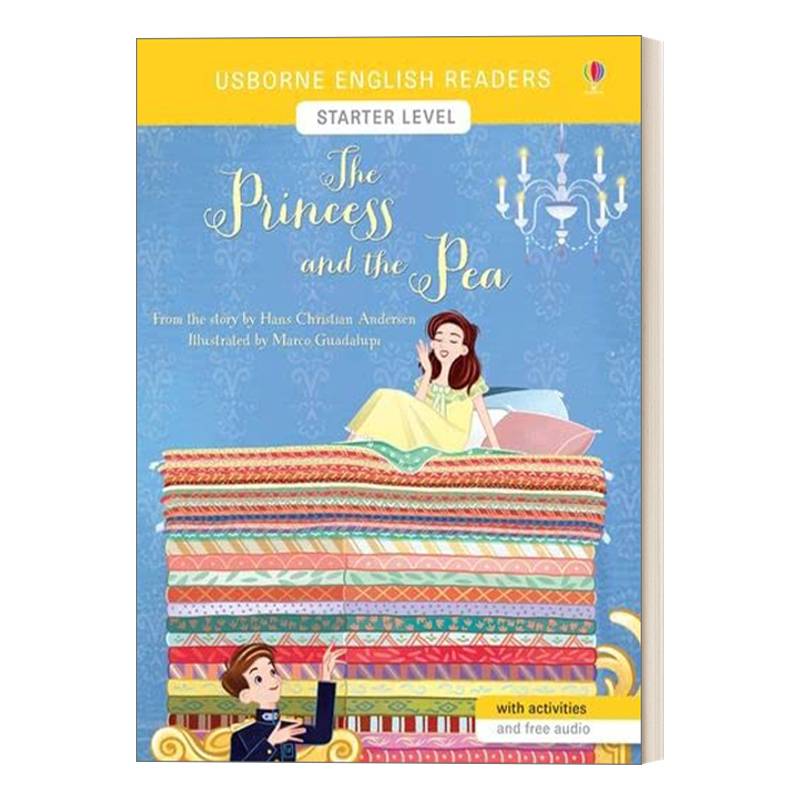 英文原版 English Readers Starter Level1 The Princess and the Pea 分级阅读入门级 豌豆公主 英文版 进口英语原版书籍