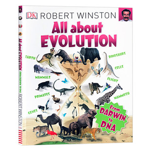 All 英文版 About 儿童启蒙认知绘本读物 Evolution关于创新 英文原版