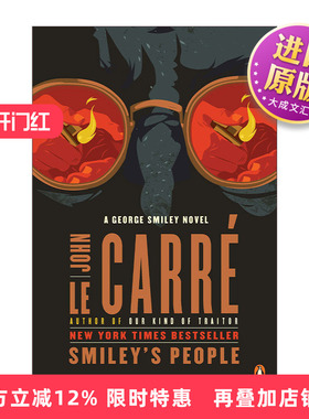 英文原版小说 Smiley's People George Smiley 07 伦敦谍影 史迈利的人马 乔治·斯迈利系列7 John le Carre约翰·勒卡雷 进口书