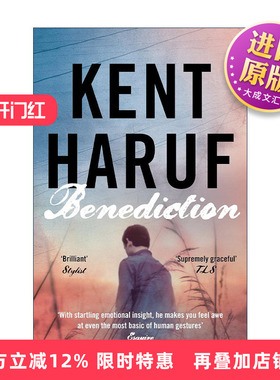 英文原版 Benediction 祝辞 肯特·哈鲁夫 Kent Haruf Plainsong系列3 英文版 进口英语原版书籍
