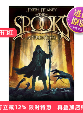 英文原版 The Spook's Apprentice沃德斯通编年史1 猎魔人的徒弟 Joseph Delaney畅销青少年奇幻冒险小说 英文版 进口英语原版书籍