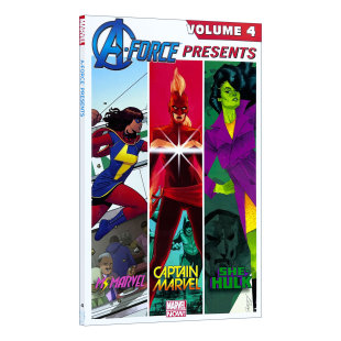 Presents Volume 进口英语原版 书籍 英文版 Force 漫威女超级英雄漫画合集 英文原版