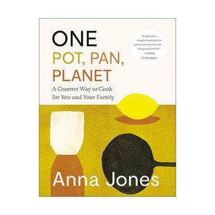 Pan 书籍 进口英语原版 绿色女王Anna One Pot Jones 一个 Planet 英文版 英文原版 环保烹饪食谱 精装 素食