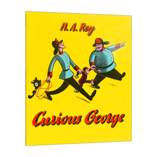 好奇猴乔治 吴敏兰推荐 进口英语原版 Curious 书籍 英文版 George 58页大厚本 英文原版 汪培珽3三阶段