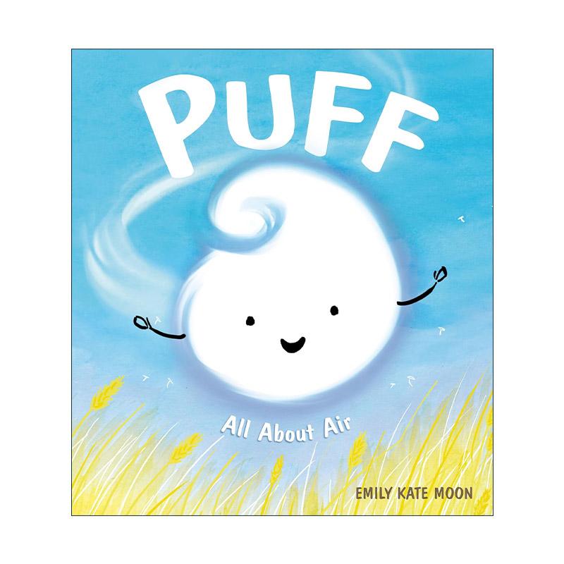 英文原版 Puff All About Air A Science Pals Book 空气 儿童精装自然科普百科绘本 Emily Kate Moon 英文版 进口英语原版书籍