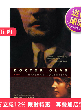 英文原版 Doctor Glas 格拉斯医生 Hjalmar Soderberg雅尔玛尔·瑟德尔贝里 英文版 进口英语原版书籍
