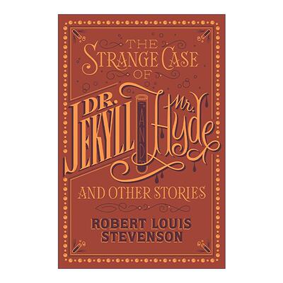 英文原版 Strange Case of Dr. Jekyll & Mr. Hyde 化身博士 皮革精装收藏版 巴诺经典 英文版 进口英语原版书籍