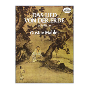 der Full Das von 英文版 书籍 英文原版 Mahler Erde Lied 古斯塔夫·马勒交响乐大地之歌全谱 Score 进口英语原版 Gustav