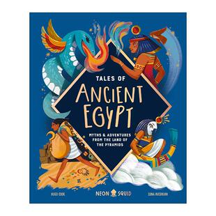英文原版 Tales of Ancient Egypt 古埃及神话故事和冒险故事 儿童科普百科读物 全彩插图精装 英文版 进口英语原版书籍