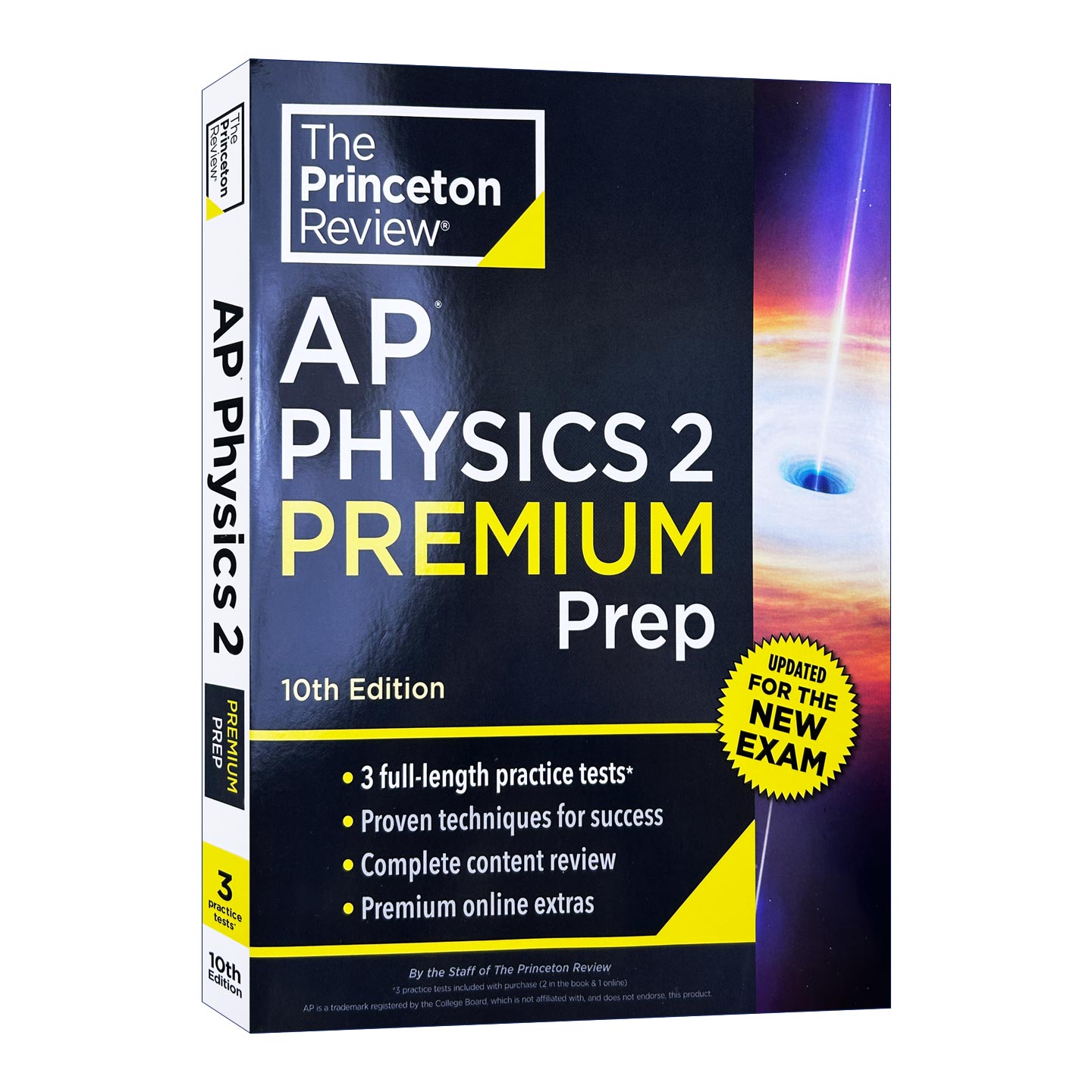 英文原版 Princeton Review AP Physics 2 Premium Prep 10th Edition 普林斯顿评论AP物理2 增值版 2025 第10版 进口英语原版书籍